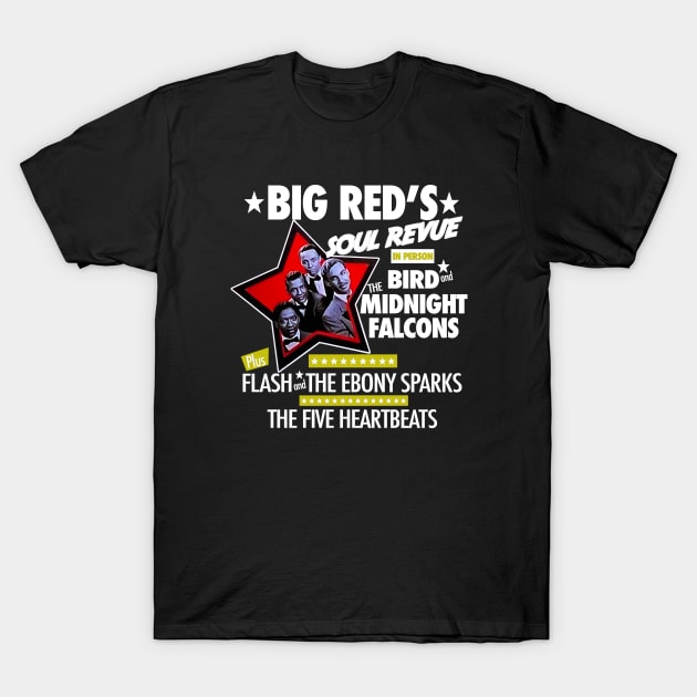 Big Red's Soul Revue WH T-Shirt by PopCultureShirts